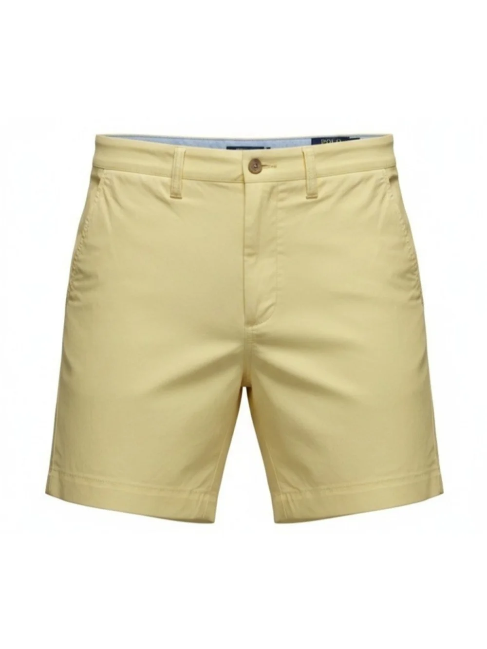 Polo Ralph Lauren Stretch Cotton Twill Chino Yellow Shorts Men 30 Inseam 6 NWT